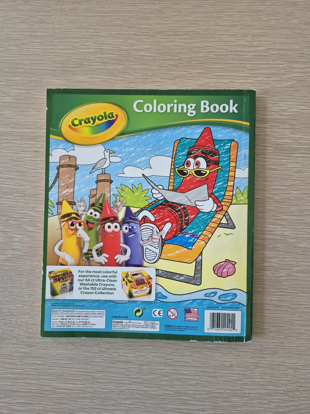 Crayola yellow coloring